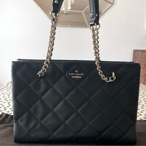 Authentic Kate Spade Black Emerson Place Phoebe.  Brand new duster bag